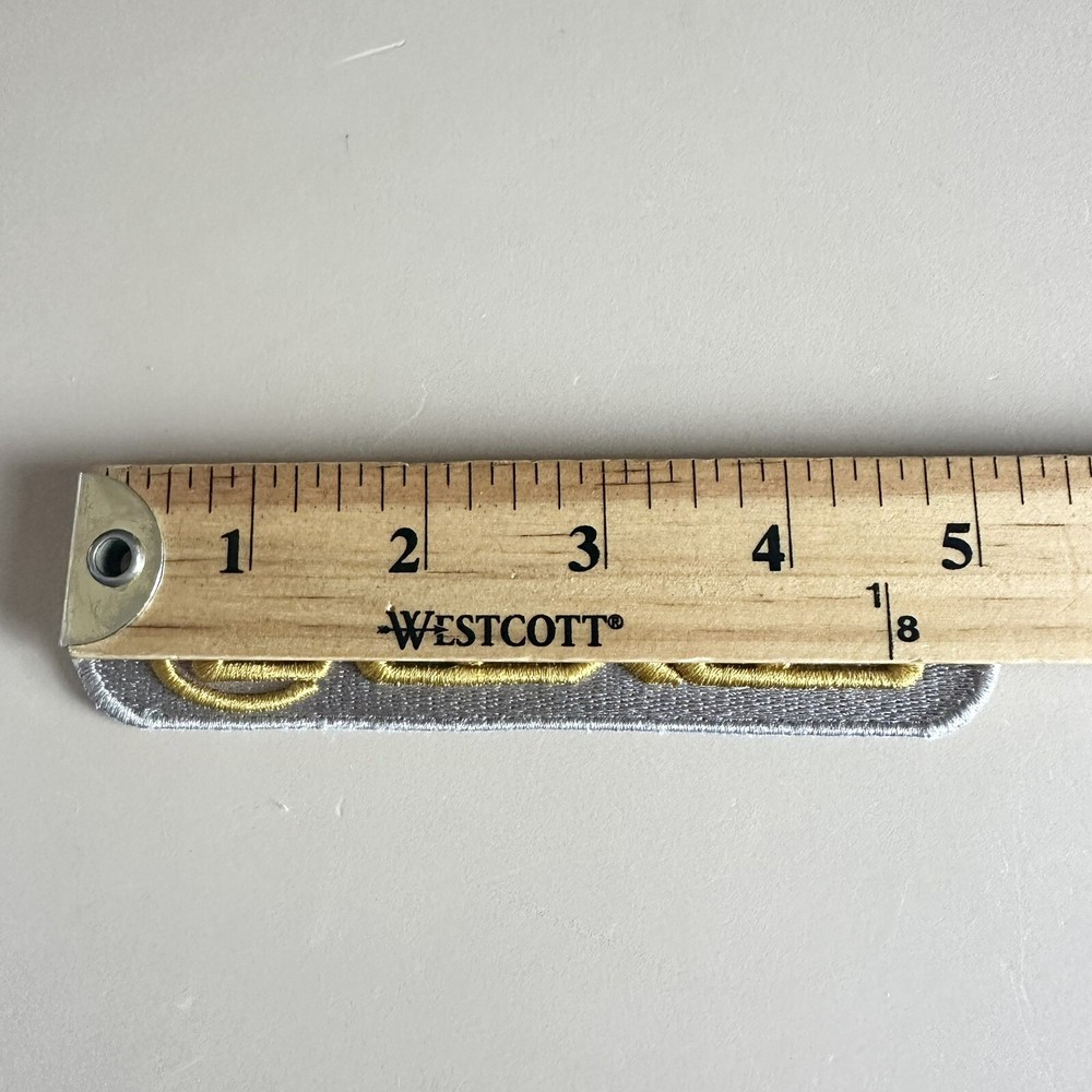 Lexus Patch Embroidered 5” Gray Gold