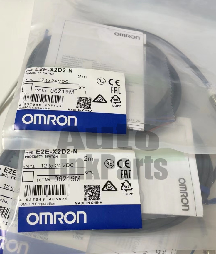1PCS New Omron E2E-X2D2-N Proximity Sensor E2EX2D2N