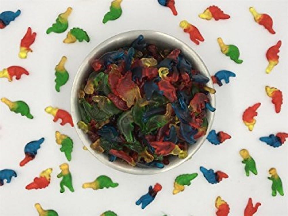 HARIBO Gummi Candy, Dinosaurs,. Bag