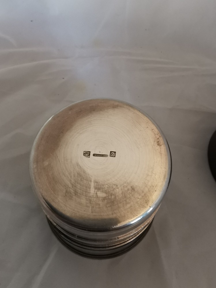 Christofle Cased Silver Plate Stirrup Cup