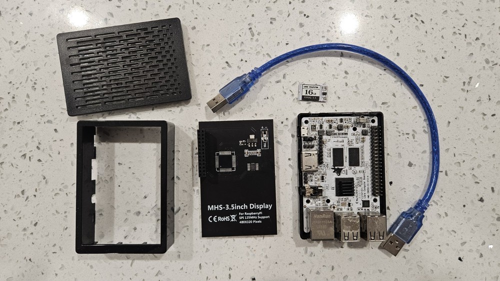 Full portable DIY electronics and AI lab kit in excellent working condition.