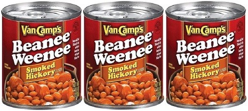 Van Camp's Beanee Weenee Smoked Hickory 3 Can Pack