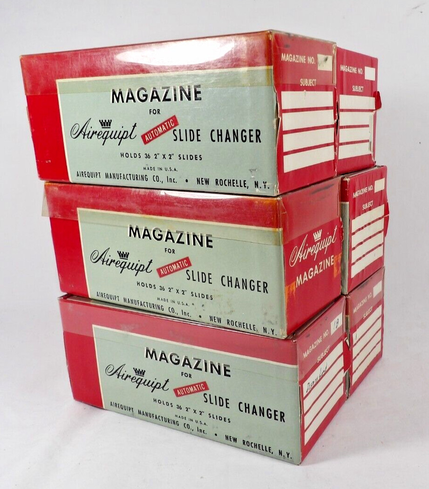 6 Airequipt Slide Changer Magazines