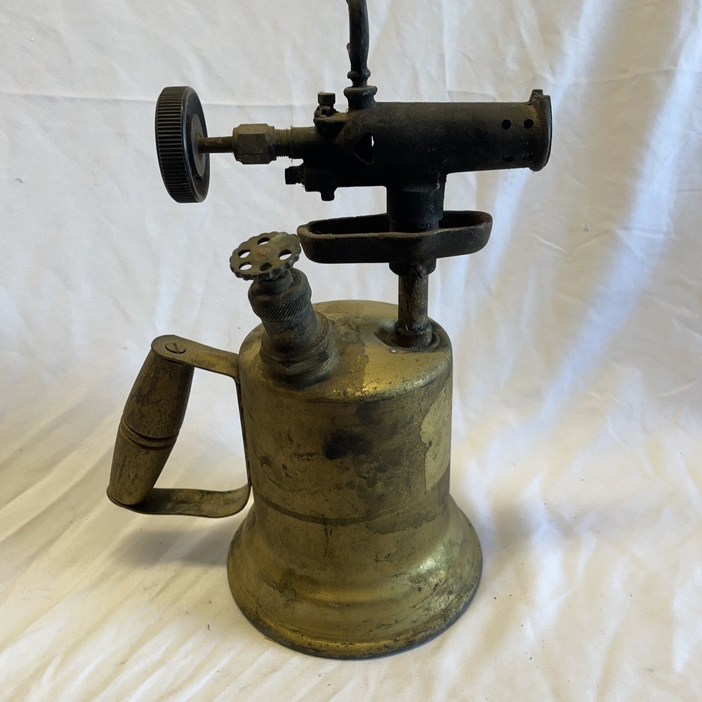 Vintage Brass Blow Torch Untested