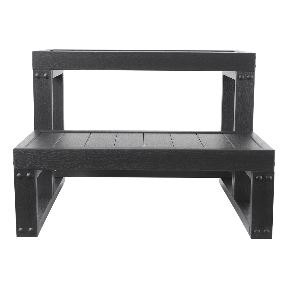 2-Steps Tub Steps Spa Steps Hot Tub Stairs Ladder Floorstanding ﻿Rectangular