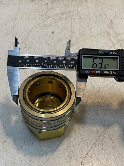 Hansen Coupling Series 10-ST Hydraulic Quick Disconnect Coupler