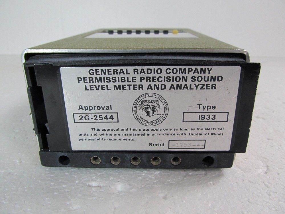 General Radio 1933 Precision Sound Level Meter & Analyzer - UNTESTED