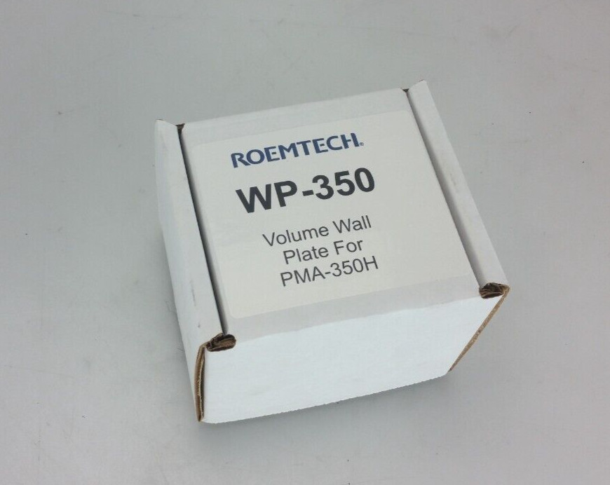 Volume Control Wall Plate Roemtech WP-350