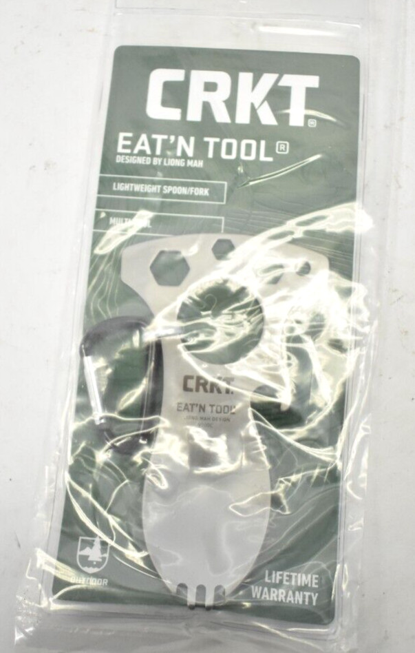 CRKT Eat'N Tool 92100C Spoon Fork Multi-Tool Camping Hiking Lightweight Pack
