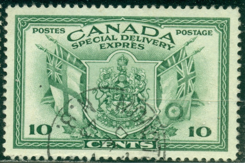 CANADA SCOTT # E-10, USED, EXTRA FINE, GREAT PRICE!