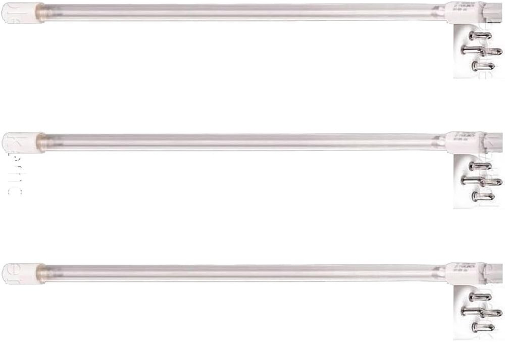 3Pcs 55W UV Replacement Bulb for Water Purifier - 4 Prong Design