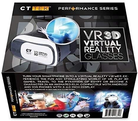 CT TEK Performance Series VR 3D Virtual Reality Glasses