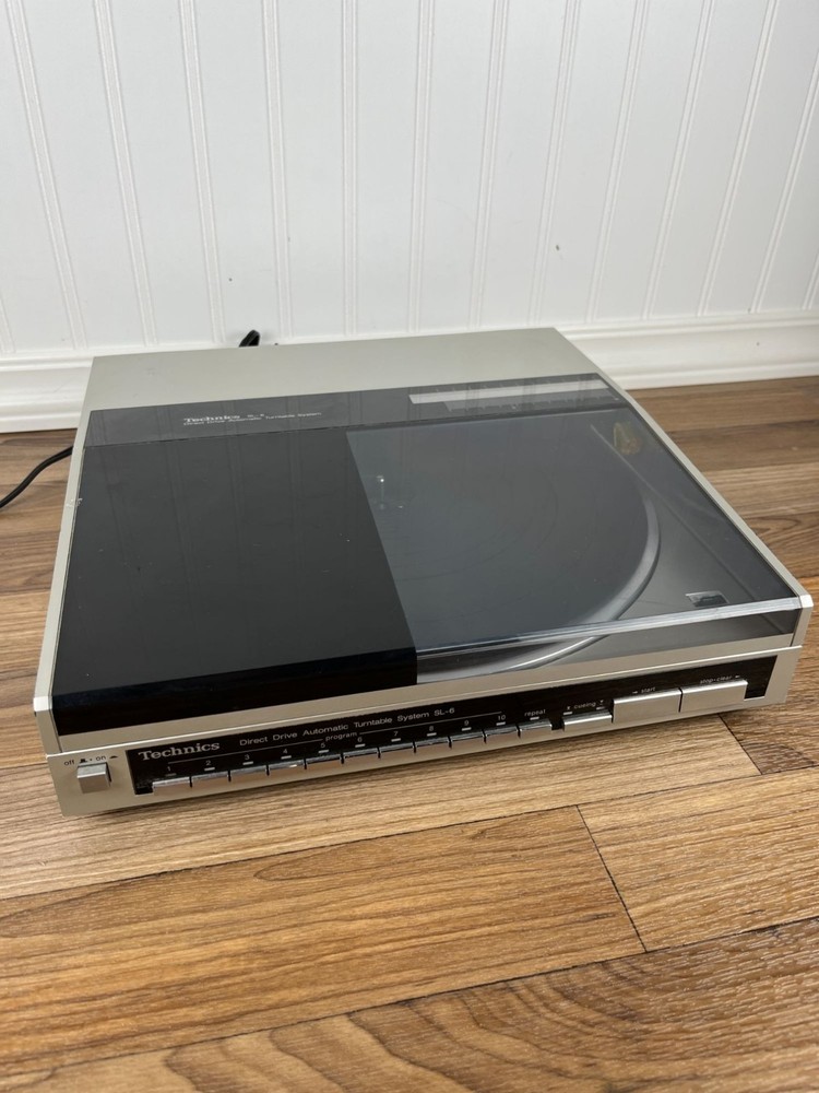 Technics SL-6 Direct Drive Automatic Turntable System Record player READ
