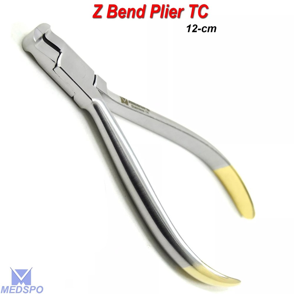Orthodontic Dental Z-Bend Wire Bending Pliers Loop Forming Making Archwire Tools