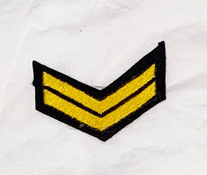 WWII Japanese Navy Good Conduct Chevron/  Patch