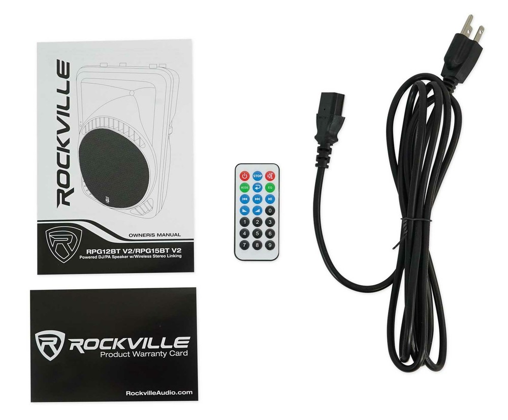 Rockville Bluetooth 15" iphone/ipad/Android/Laptop/T.V. Karaoke Machine/System