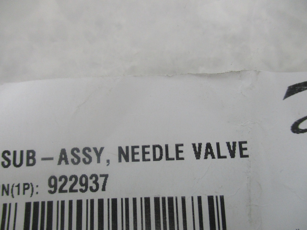 DANFOSS 922937 SUB-ASSY, NEEDLE VALVE, V0586