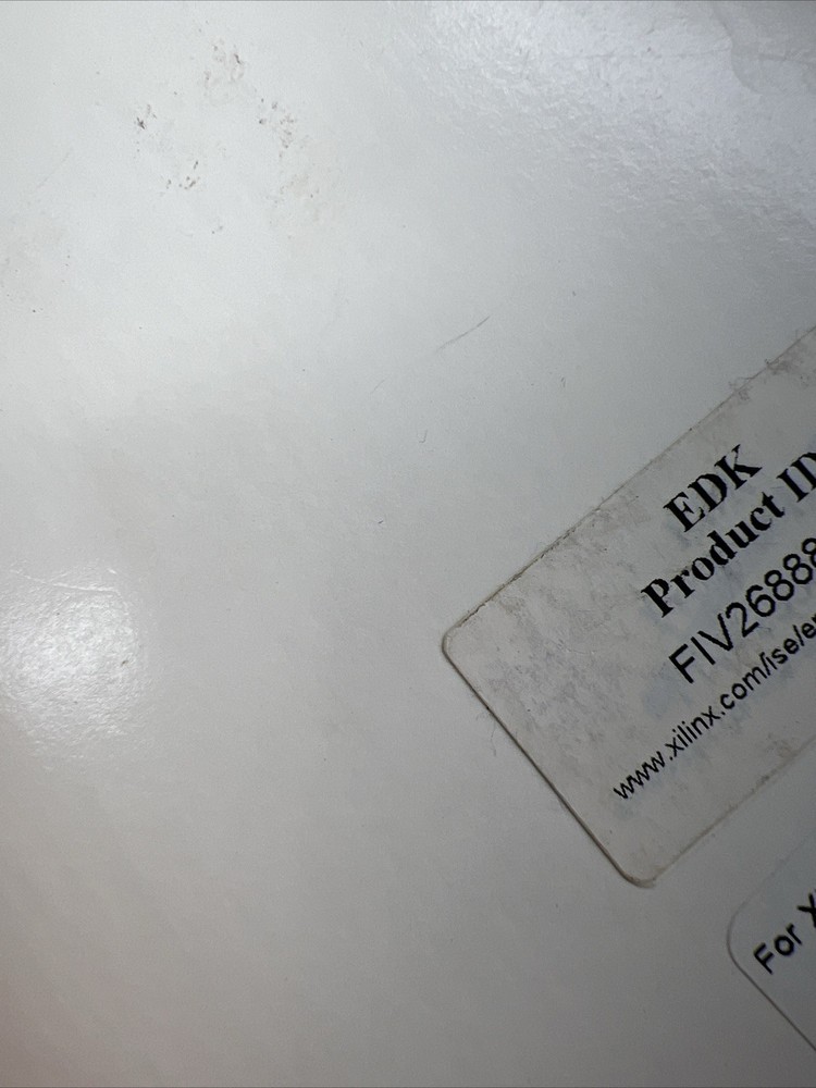 Rare Xilinx Embedded Development Kit V3.1 Software Program + Misc W Product ID