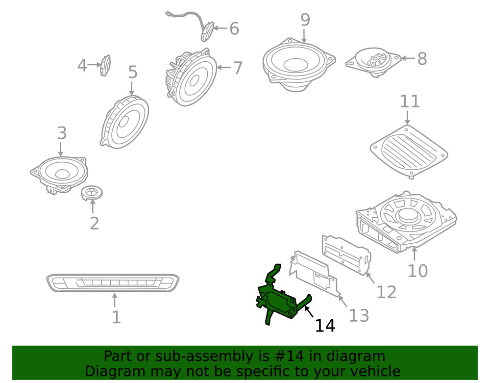 Genuine BMW Support Bracket 65-15-9-865-515