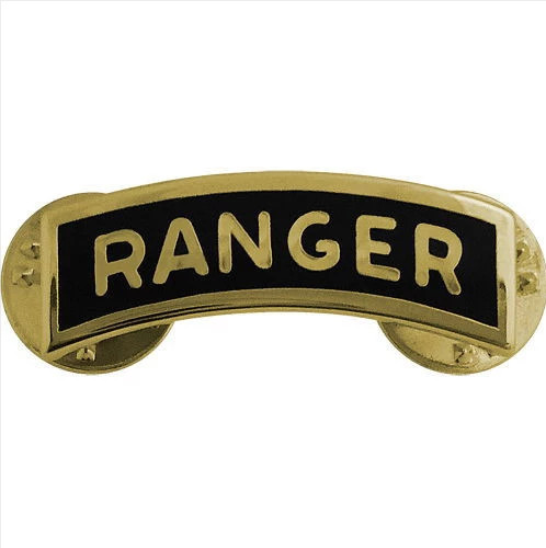 GENUINE  U.S. ARMY ENAMEL TAB: RANGER