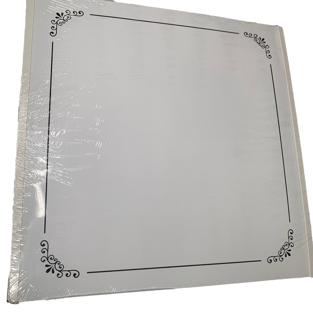 Creative Memories 12x12 Border Basic Scroll Page Refill RCM-12SP Sealed 5 Sheets