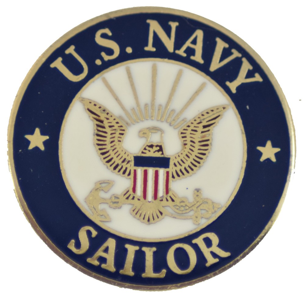 Navy Sailor Pin