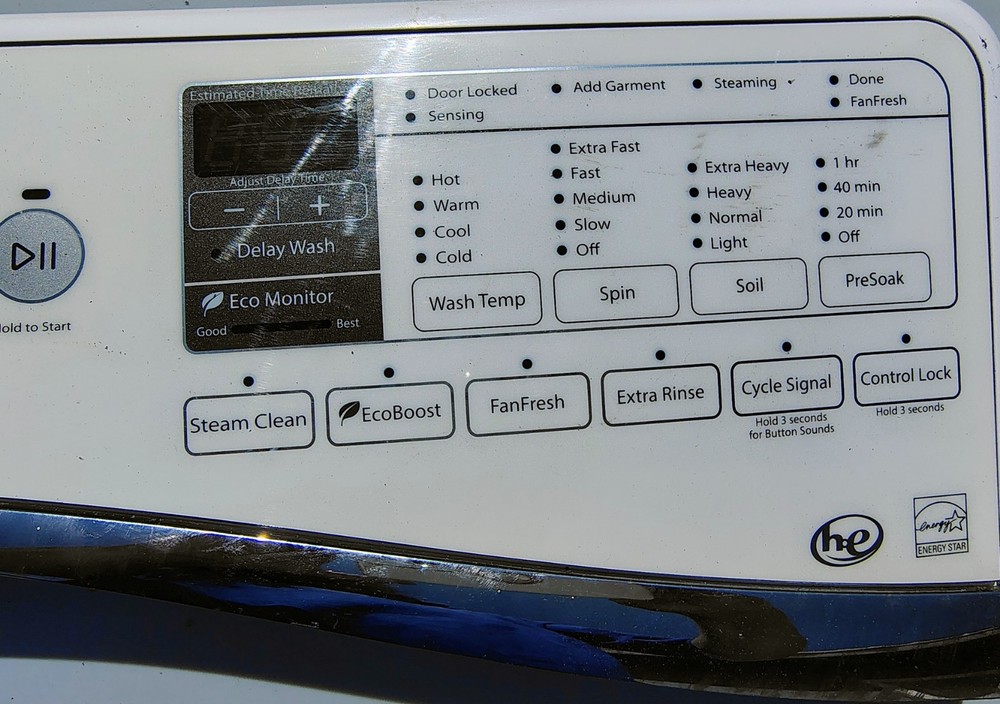 Whirlpool Front Load Washer Display Control Board W10774355