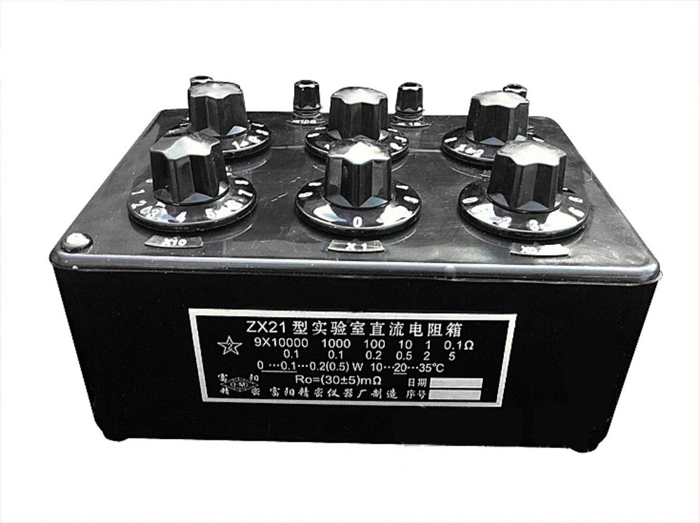 ZX21 DC Resistance Box (six Switching Groups) Adjustable Resistance Boxes