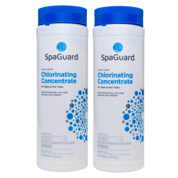 SpaGuard Chlorinating Concentrate 2 lb - 2 Pack