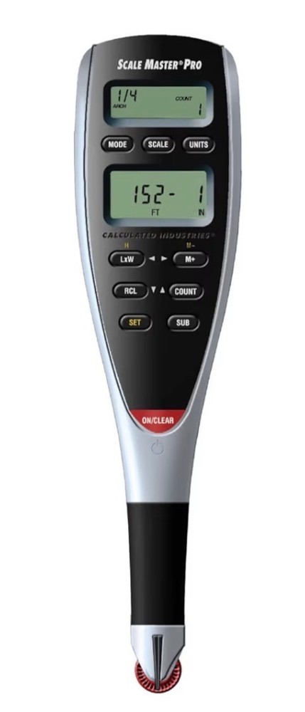 Scale Master Pro 7.3-Inch Digital Plan Measure (6025)