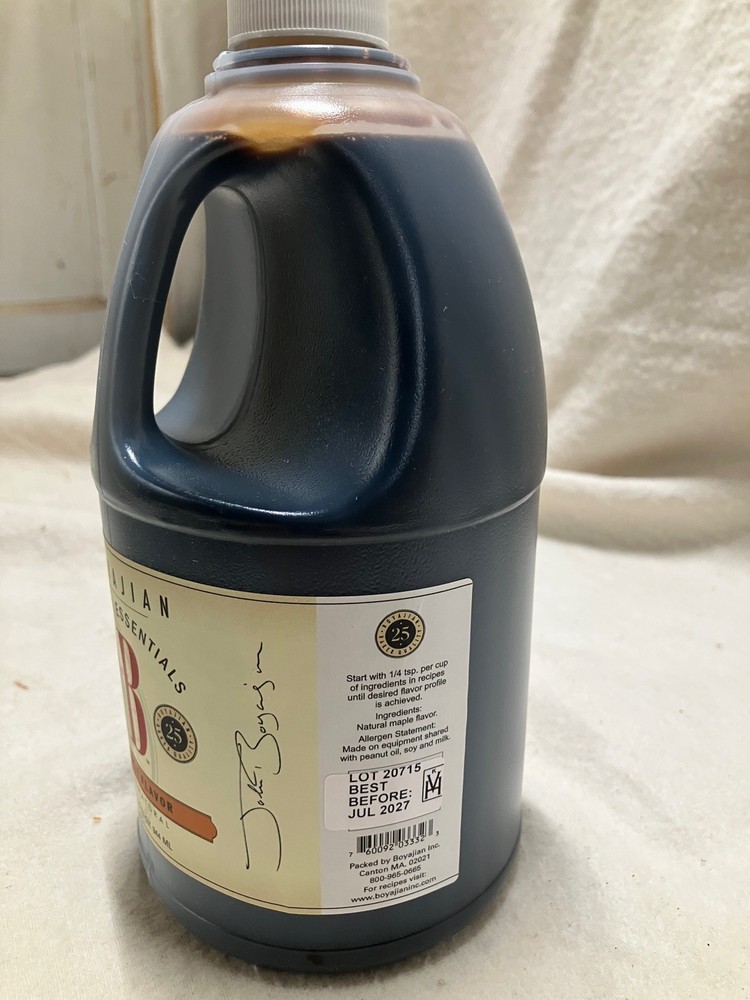 Boyajian Maple flavoring 32 Oz.