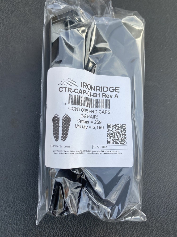 Ironridge Contoured End Caps