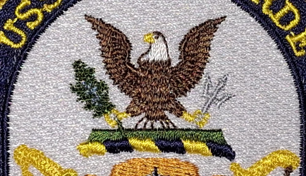 USS MESA VERDE LPD 19 "COURAGE TEAMWORK TRADITION" SHIPS PATCH