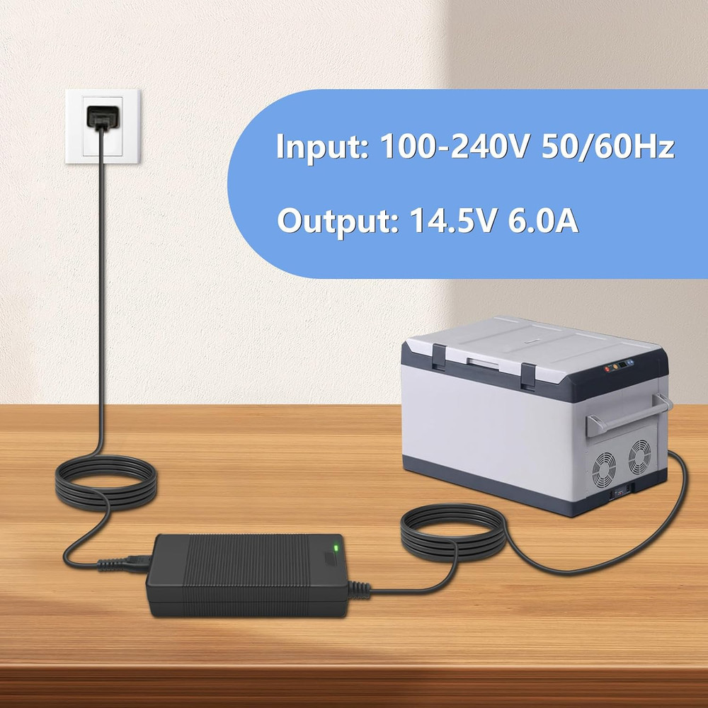 14.5V AC Adapter Compatible with Alpicool Bodega Euhomy Bougerv ARB ICECO Setpow