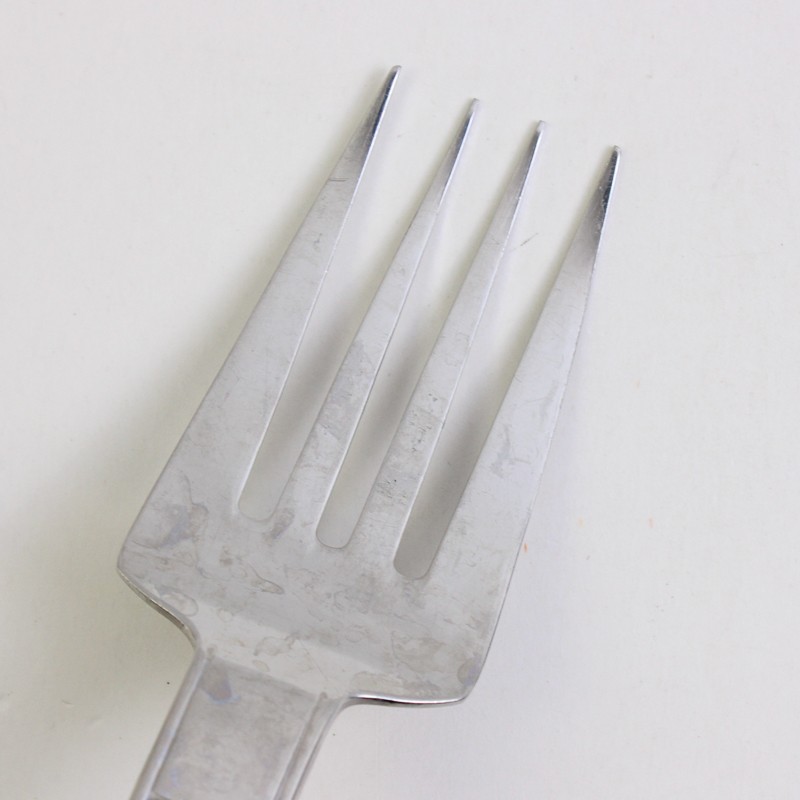 Michael Lloyd Stainless Flatware Cold Meat Serving Fork MLL13 Pattern 9.25"