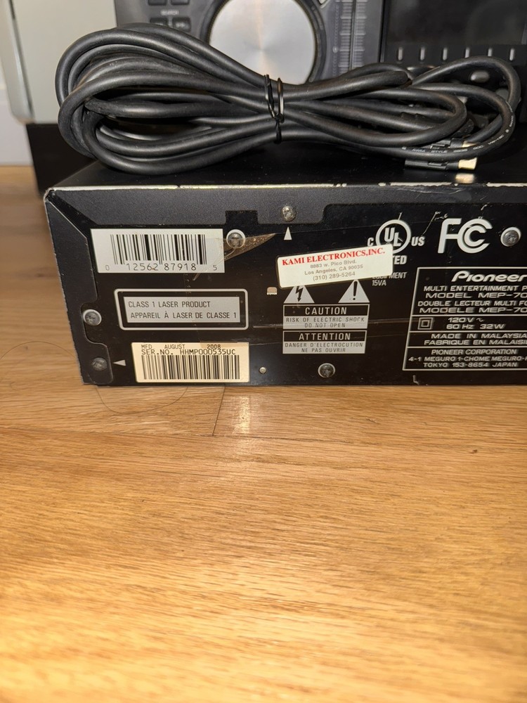 Pioneer MEP-7000 Multi Entertainment Player And Controller