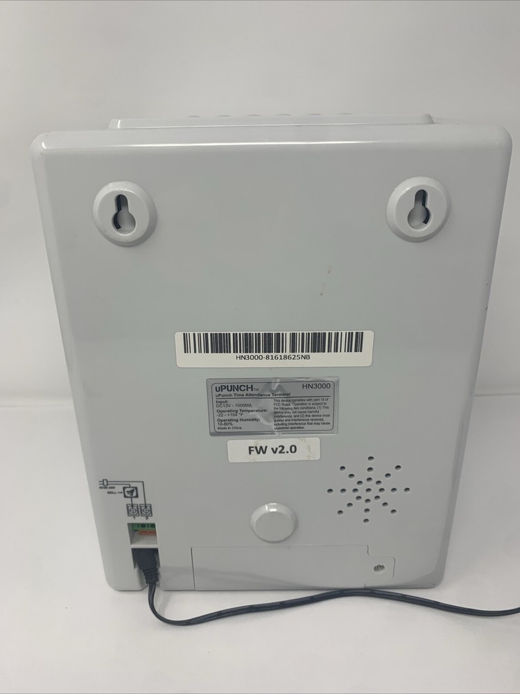 UPunch HN3000 Electronic Time Clock w/ Key