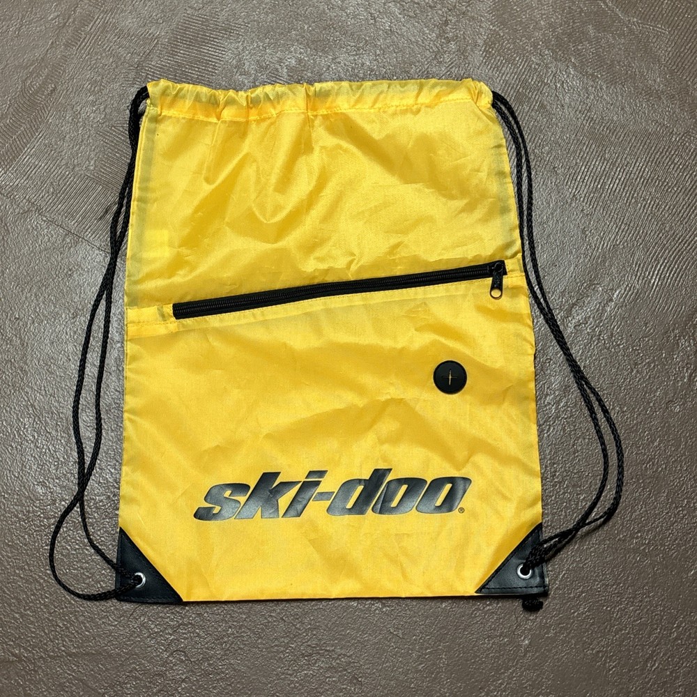 Ski Doo Bag String Bag Backpack 17.5”x13.5”