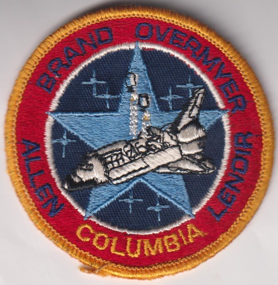 NASA Space Program STS-5 Columbia Patch