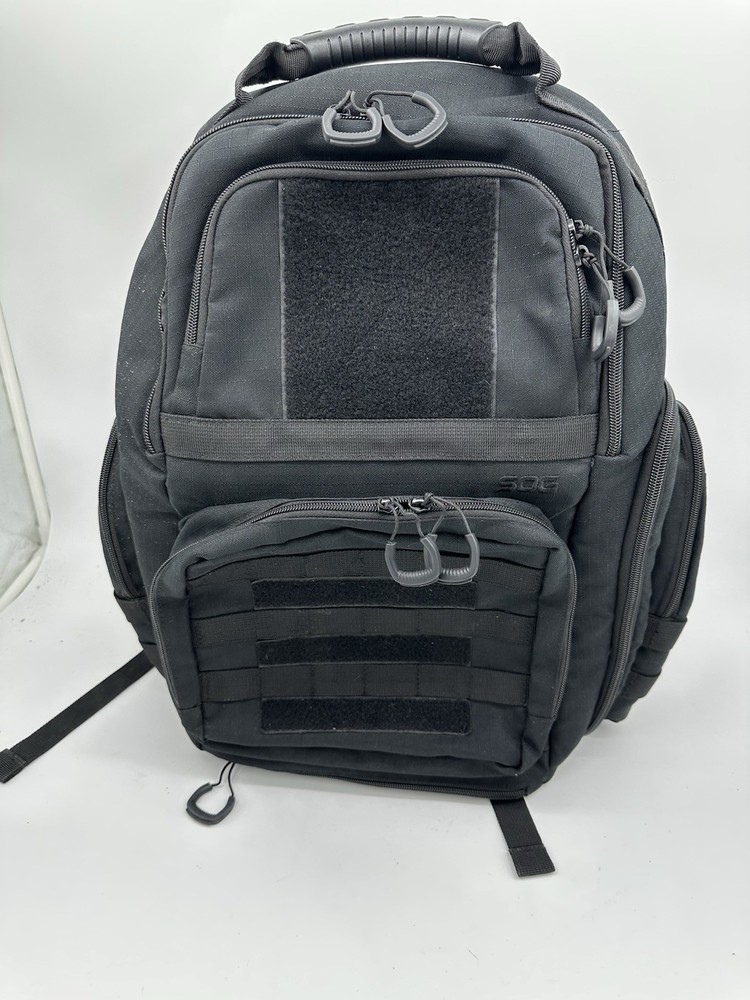 SOG Tactical Day Pack Backpack w/2 Pistol Cases