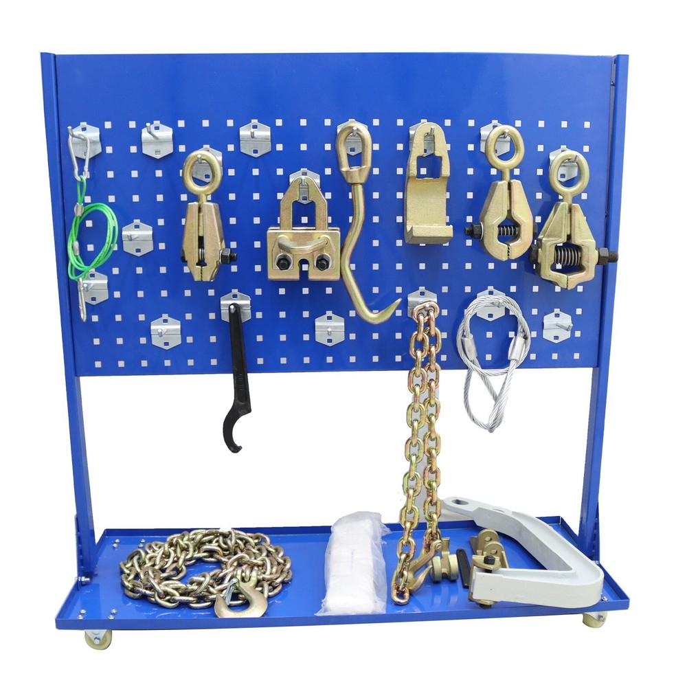 Auto Body Frame Puller Straightener Car Frame Machine 7716lbs Loading Capacity