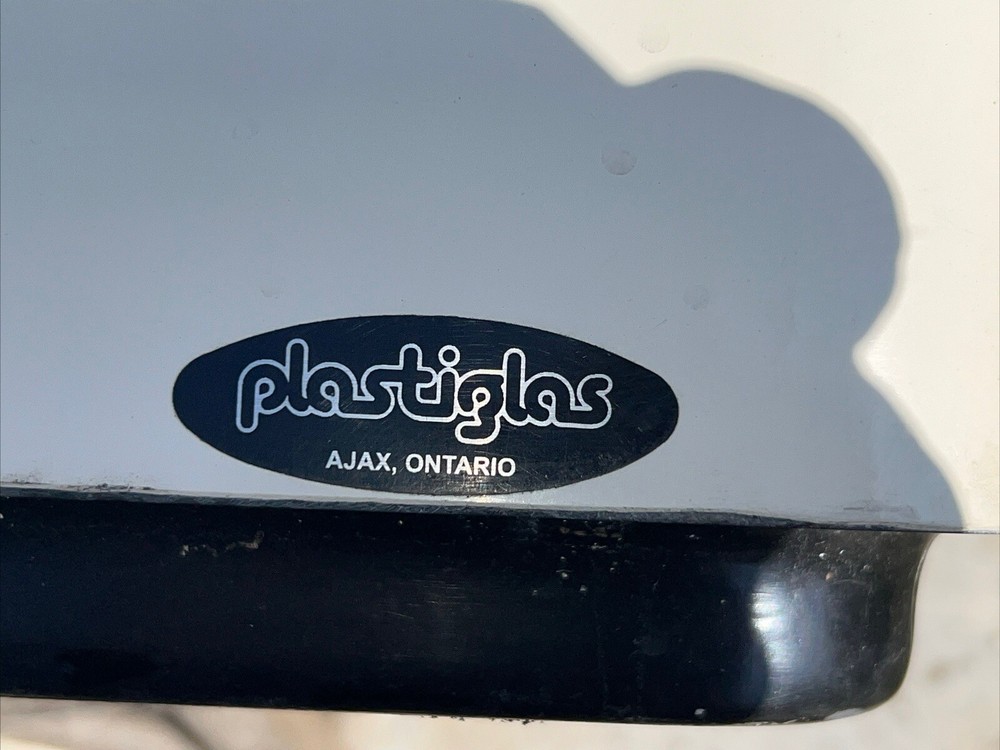 Mid Century Modern Products White Plastiglas Rectangular Planter Ontario, Canada