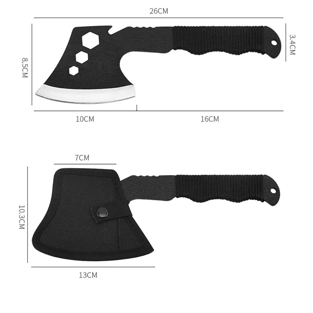 Small Tomahawk Mini Hatchet Lightweight Axe Emergency Survival Multi Function