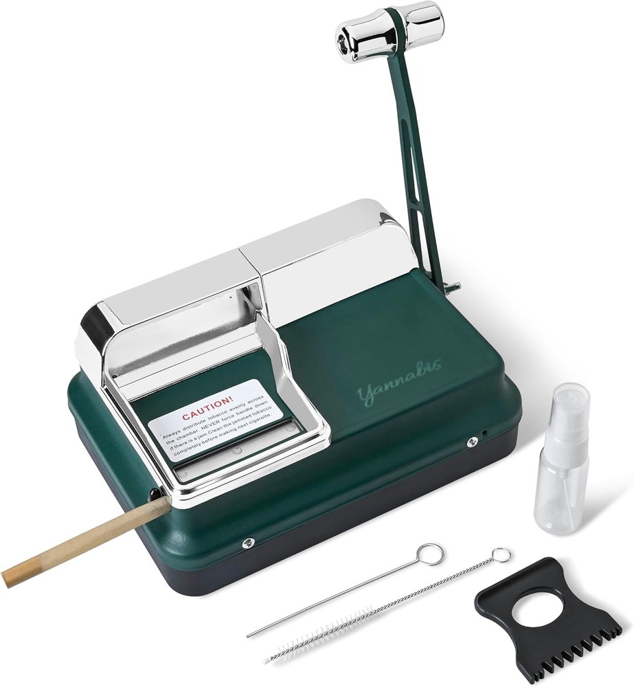 Cigarette Rolling Machine, Manual Cigarette Injector Machine for 8mm Diameter...