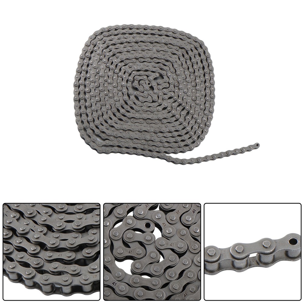 Roller chain with 2 connectors #41 20 Feet
