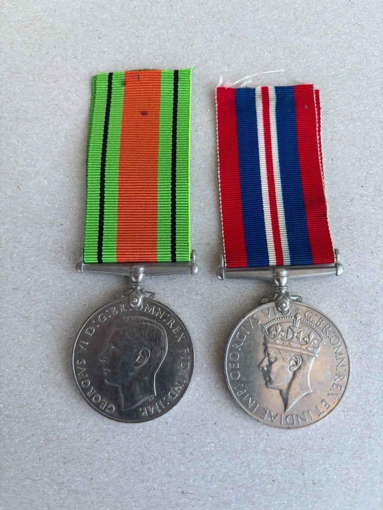 WW2 WAR & DEFENCE MEDALS