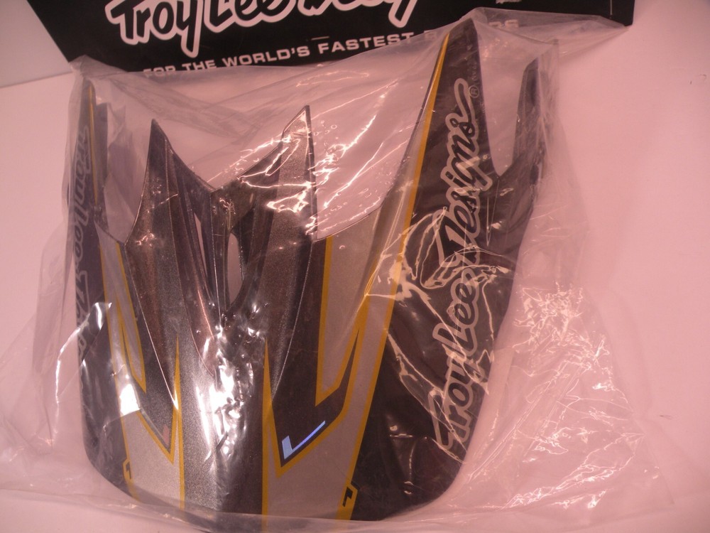 Troy Lee Designs TLD D3 Helmet Replacement Visor Peak Cadence Grey