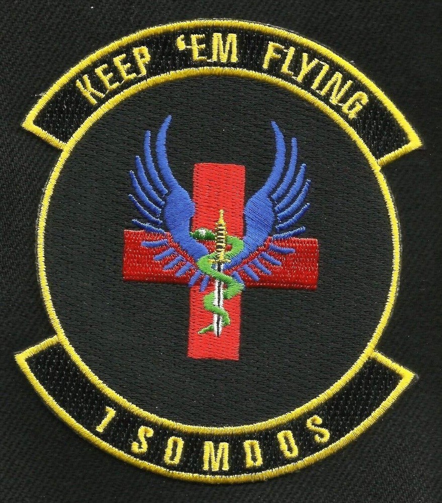 USAF 1ST SOMDOS - SPECIAL OPERATIONS MEDICAL SQUADRON - AIR FORCE PATCH