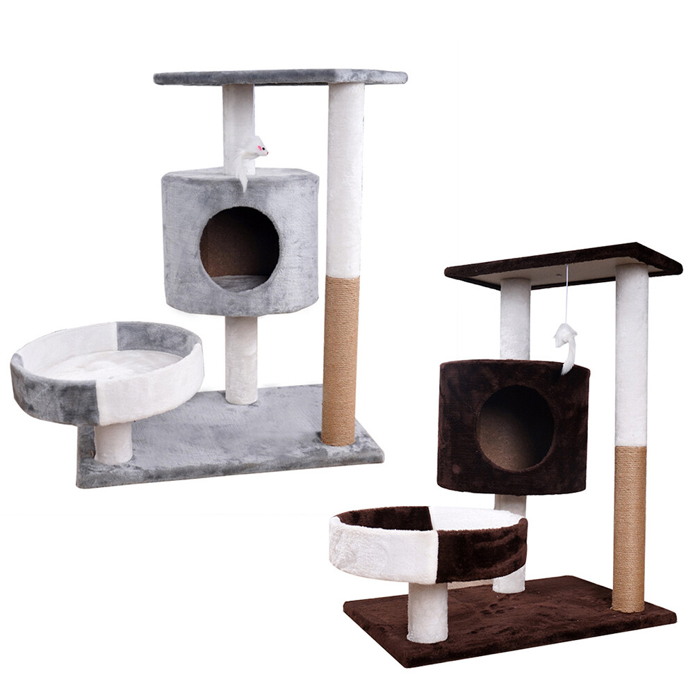 Cat Tree Cat Tower Scratching Posts Cat Condo Activity Centre Climbing Frame