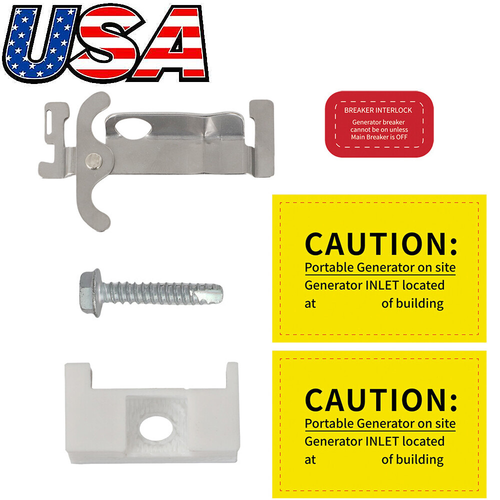 For Square D QO 100 Amp Generator Interlock Kit QO Panel Main Beaker Older Style